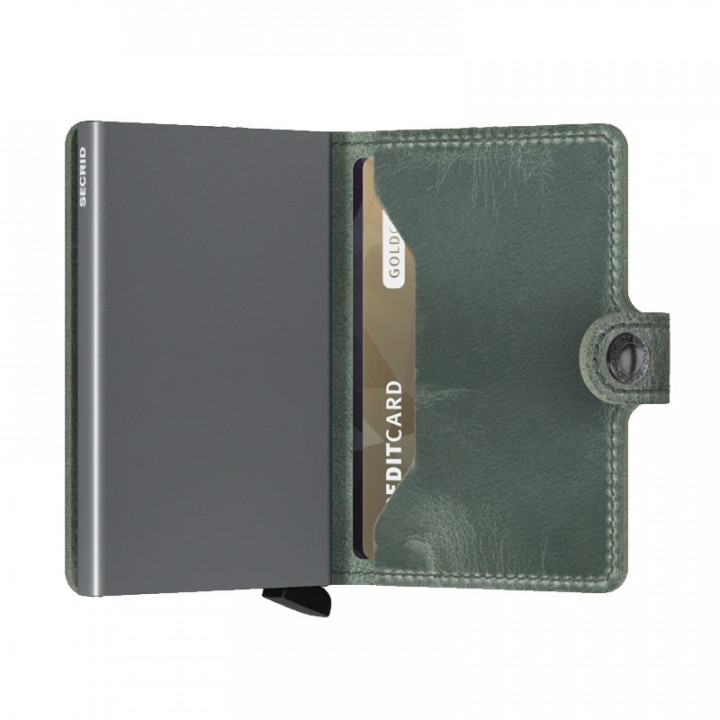 MINIWALLET VINTAGE SECRID - SAGE