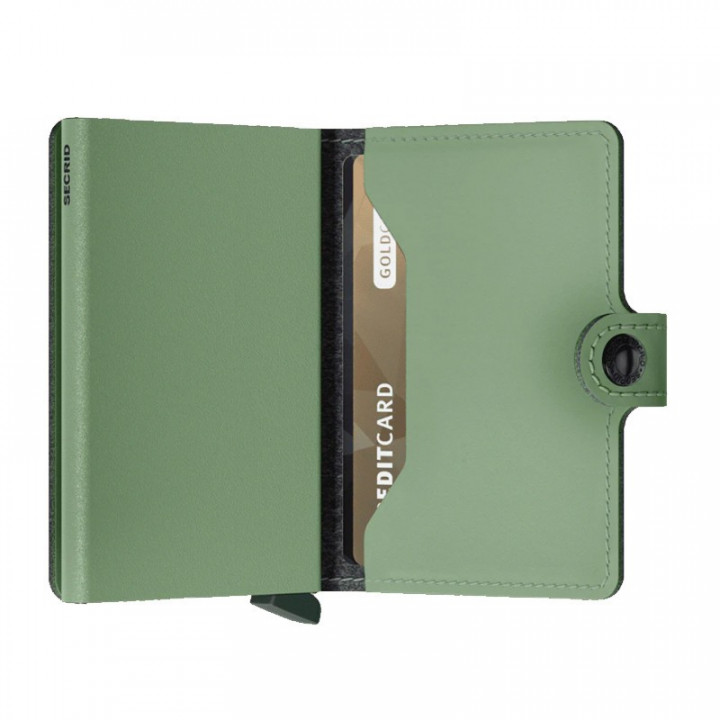 MINIWALLET YARD POWDER SECRID - PISTACHIO