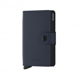 MINIWALLET MATTE SECRID - NIGHTBLUE