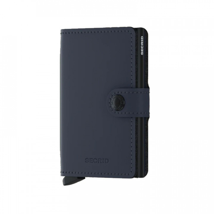 MINIWALLET MATTE SECRID - NIGHTBLUE