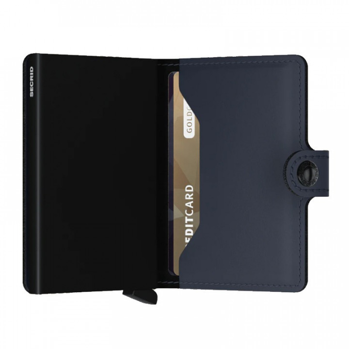 MINIWALLET MATTE SECRID - NIGHTBLUE