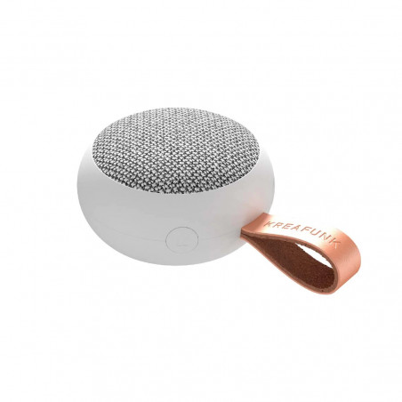 ALTAVOZ BLUETOOTH AGO II FABRIC KREAFUNK - BLANCO