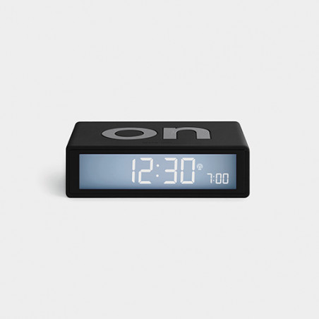 DESPERTADOR FLIP LEXON - NEGRO