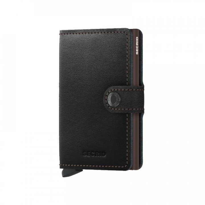 MINIWALLET ORIGINAL SECRID - BLACK & BROWN