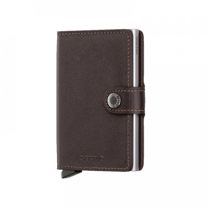 MINIWALLET ORIGINAL SECRID - DARK BROWN