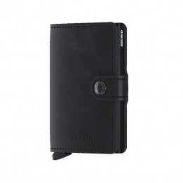 MINIWALLET VINTAGE SECRID - BLACK