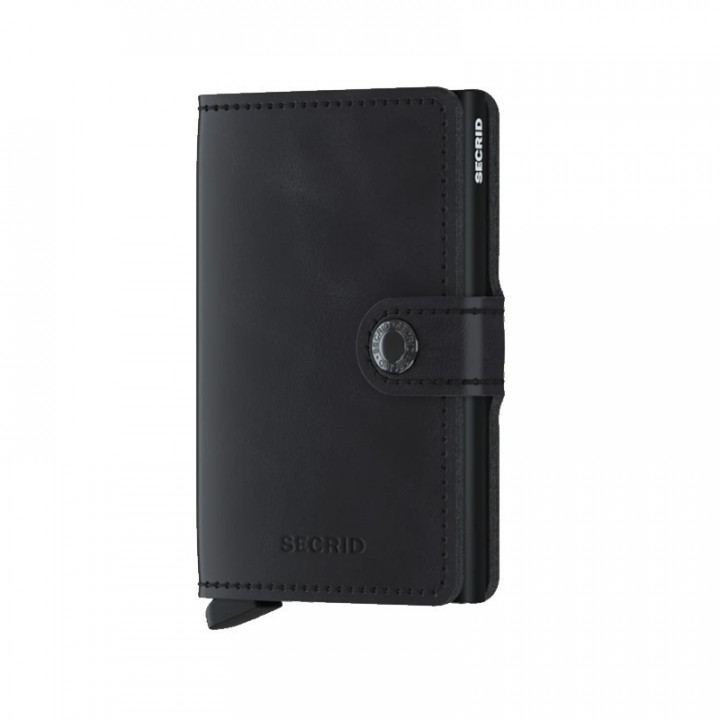 MINIWALLET VINTAGE SECRID - BLACK