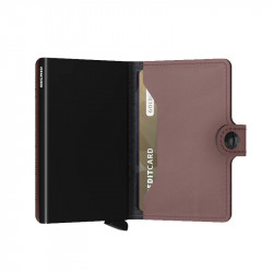 MINIWALLET MATTE SECRID - ROSE