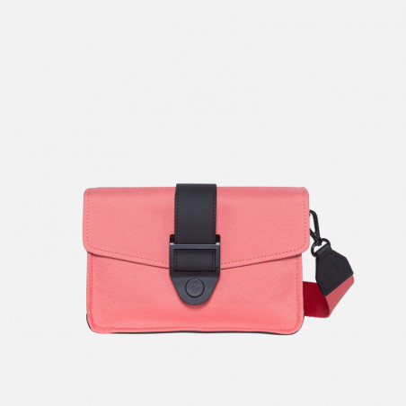 BOLSO BANDOLERA SMALL BOLD BANANA - CORAL CROW