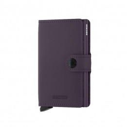 MINIWALLET MATTE  SECRID - DARK PURPLE