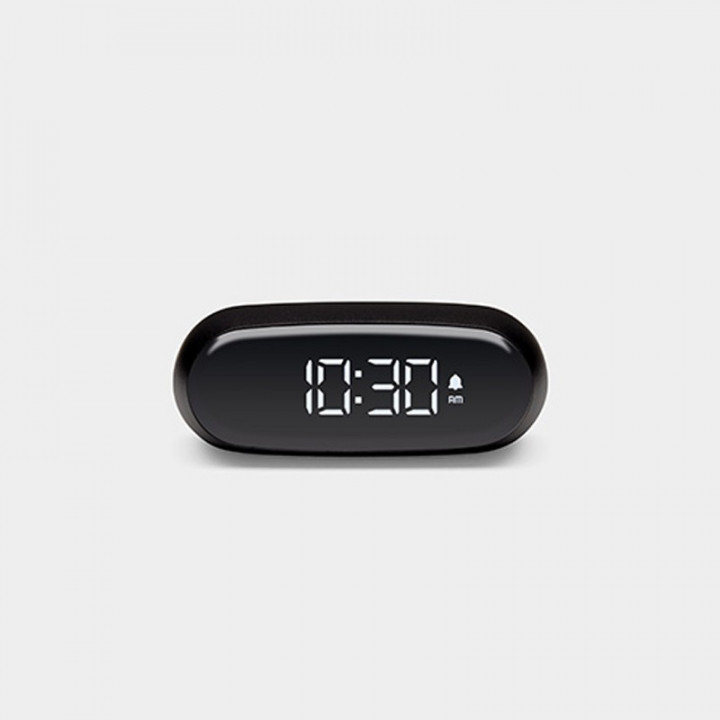 DESPERTADOR MINUT LEXON - NEGRO