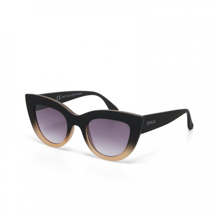 GAFAS CLAUDIA OKKIA - NEGRO Y ROSA