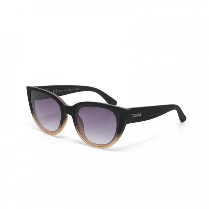 GAFAS SILVIA OKKIA - NEGRO Y ROSA