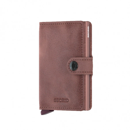 MINIWALLET VINTAGE SECRID - MAUVE