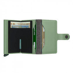 MINIWALLET YARD POWDER SECRID - PISTACHIO