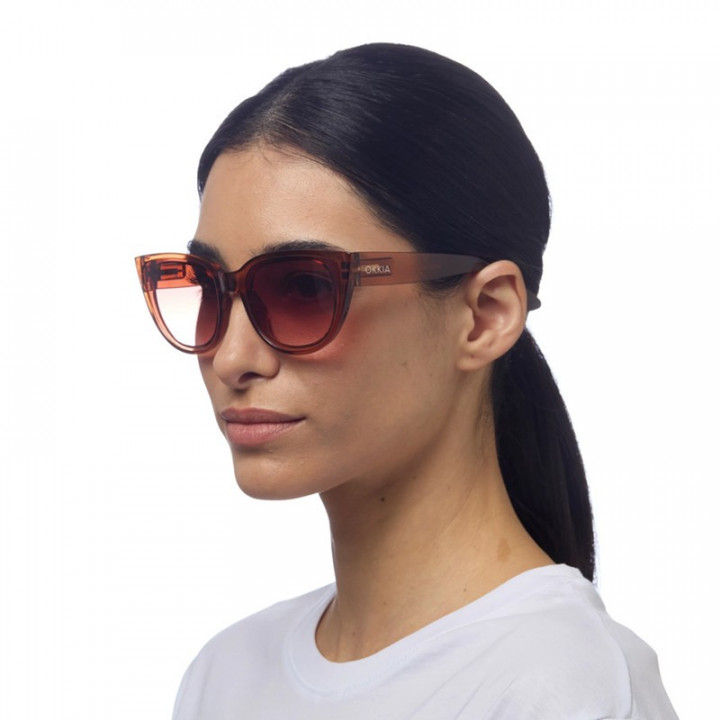 GAFAS SILVIA OKKIA - TRANSPARENTE MARRON