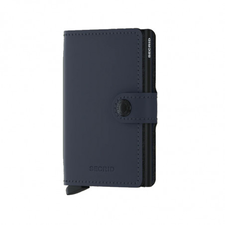 MINIWALLET MATTE SECRID - NIGHTBLUE