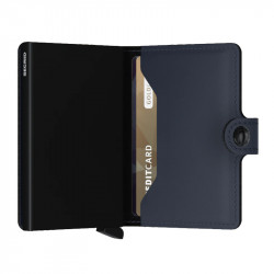 MINIWALLET MATTE SECRID - NIGHTBLUE