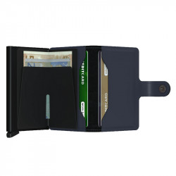 MINIWALLET MATTE SECRID - NIGHTBLUE