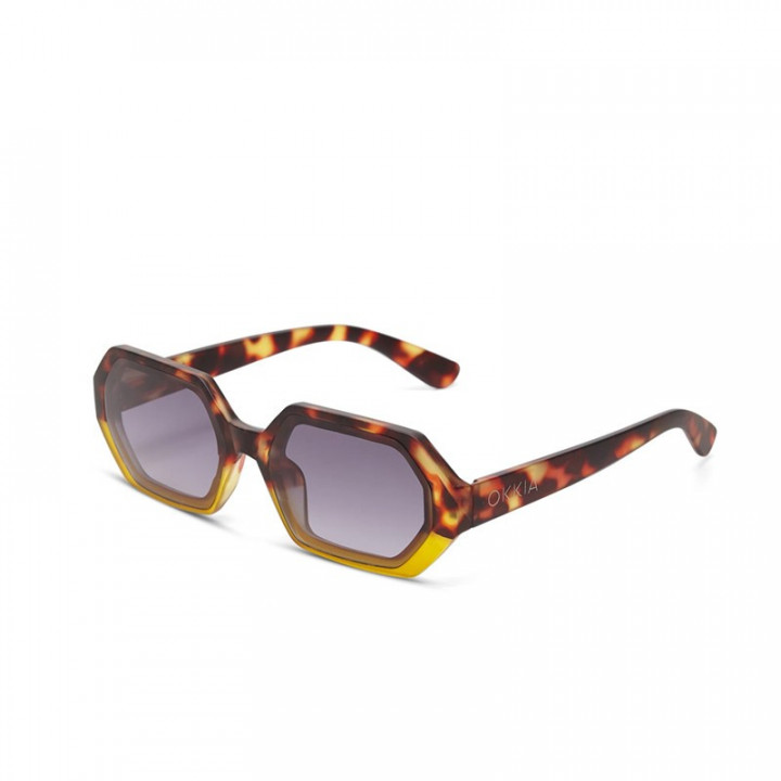 GAFAS ANDREA OKKIA - HABANA Y AMARILLO