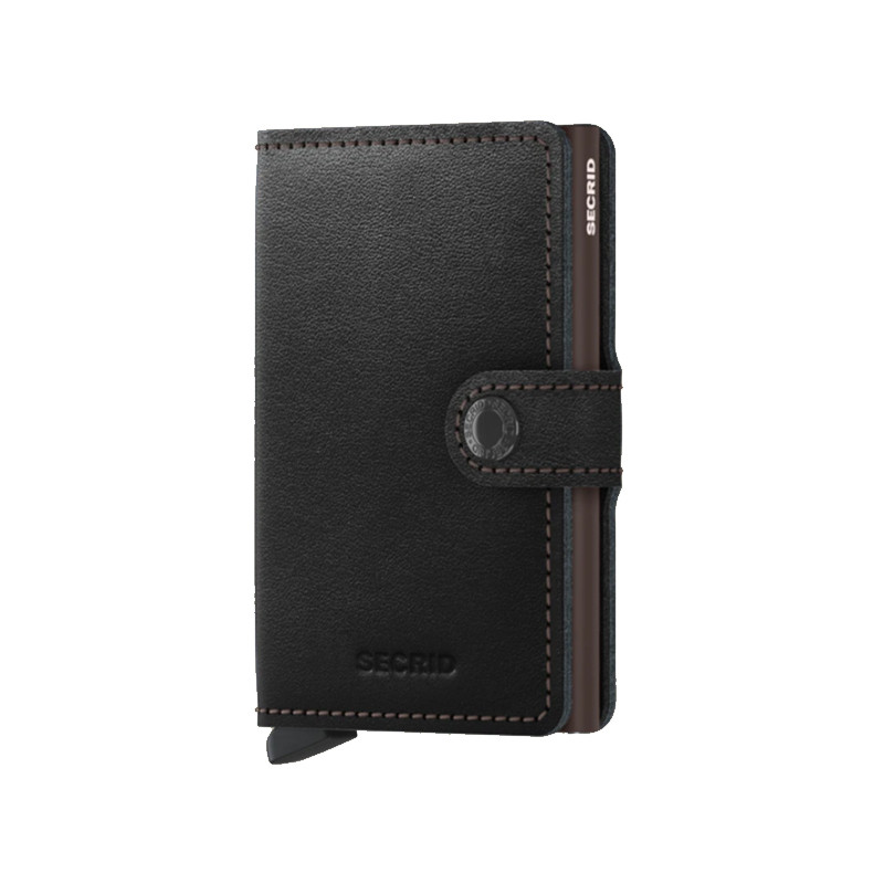 MINIWALLET ORIGINAL SECRID - BLACK & BROWN