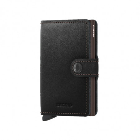 MINIWALLET ORIGINAL SECRID - BLACK & BROWN