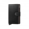 MINIWALLET ORIGINAL SECRID - BLACK & BROWN