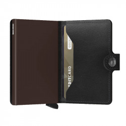 MINIWALLET ORIGINAL SECRID - BLACK & BROWN