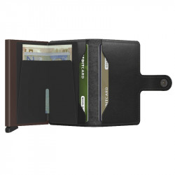 MINIWALLET ORIGINAL SECRID - BLACK & BROWN