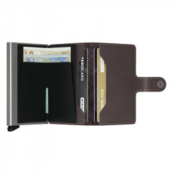 MINIWALLET ORIGINAL SECRID - DARK BROWN