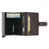 MINIWALLET ORIGINAL SECRID - DARK BROWN