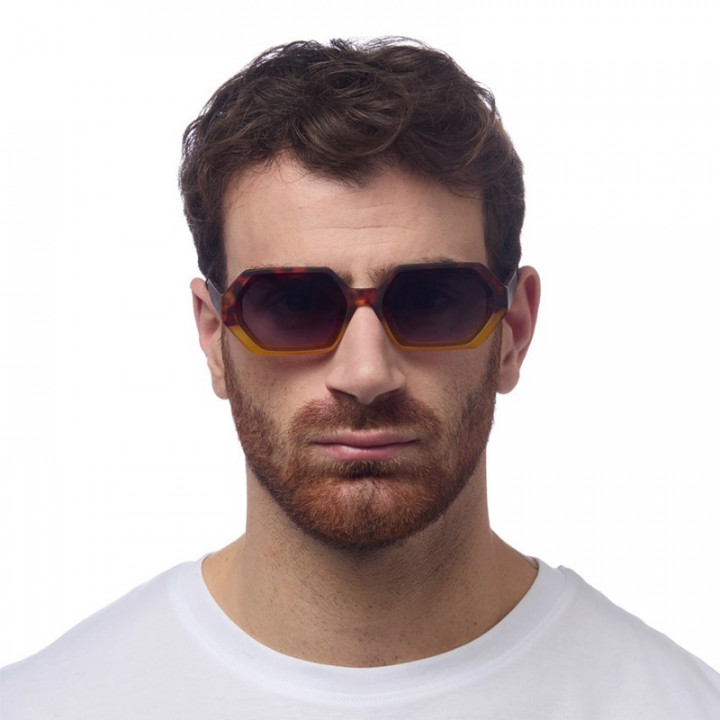 GAFAS ANDREA OKKIA - HABANA Y AMARILLO