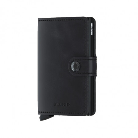 MINIWALLET VINTAGE SECRID - BLACK