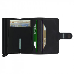MINIWALLET VINTAGE SECRID - BLACK