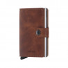 MINIWALLET VINTAGE SECRID - BROWN