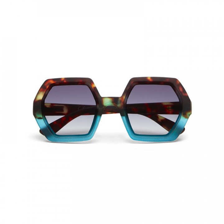 GAFAS EMMA OKKIA - HABANA Y AZUL