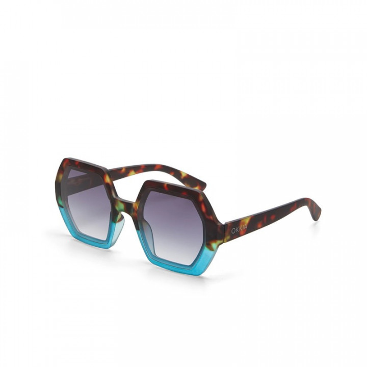 GAFAS EMMA OKKIA - HABANA Y AZUL