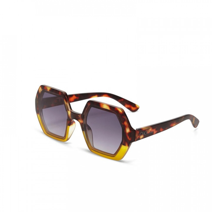 GAFAS EMMA OKKIA - HABANA Y AMARILLO