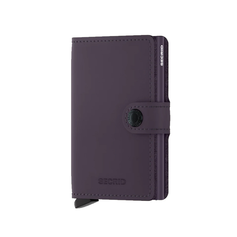 MINIWALLET MATTE  SECRID - DARK PURPLE