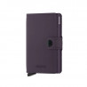 MINIWALLET MATTE  SECRID - DARK PURPLE