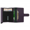 MINIWALLET MATTE  SECRID - DARK PURPLE