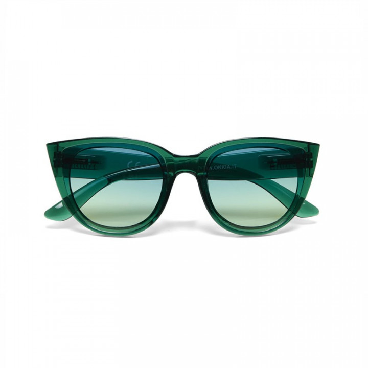 GAFAS SILVIA OKKIA - TRANSPARENTE VERDE