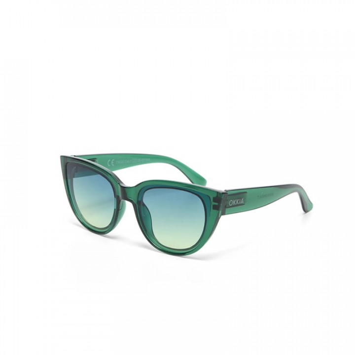 GAFAS SILVIA OKKIA - TRANSPARENTE VERDE