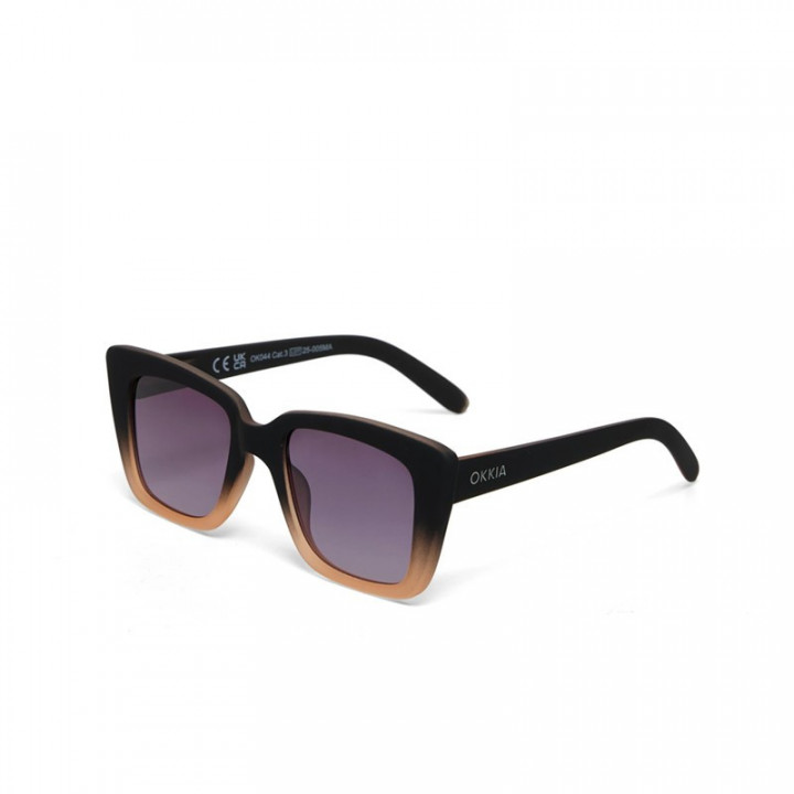 GAFAS ELBA OKKIA - NEGRO Y ROSA