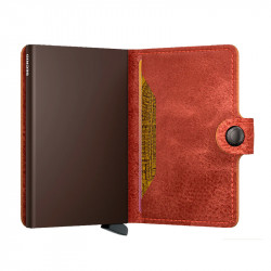 MINIWALLET VINTAGE SECRID - ORANGE