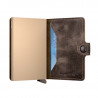 MINIWALLET VINTAGE SECRID - TRACEABLE CLAY