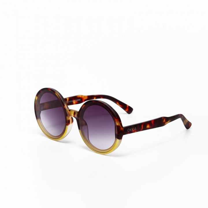 GAFAS MONICA OKKIA - HABANA Y AMARILLO