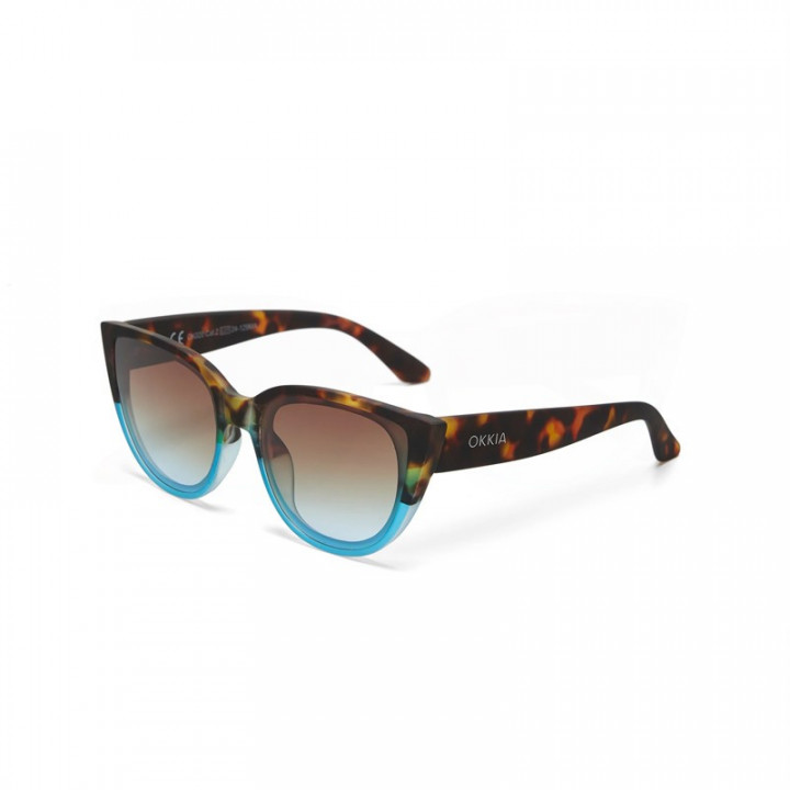 GAFAS SILVIA OKKIA - HABANA Y AZUL