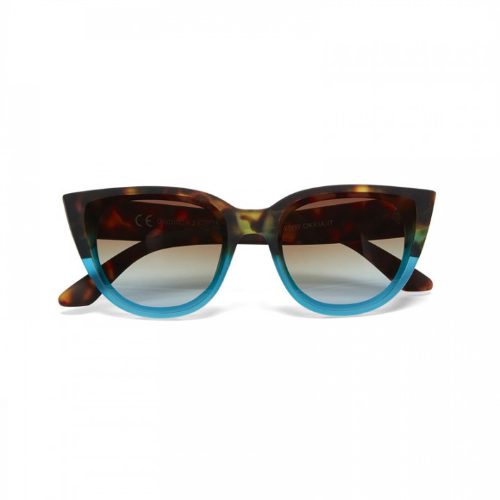 GAFAS SILVIA OKKIA - HABANA Y AZUL