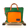 MOCHILA BOOK HOLDER MINI CUADRADA IMPERMEABLE DZ DANIEL CHONG